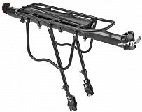 Багажник 20"-28" BLF-H27-4 универсальный быстросъёмный алюминиевый чёрный